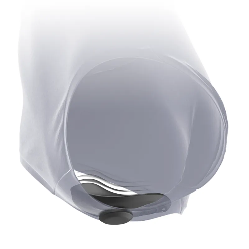 Black&Silver - Preston Vibrating Pantie Silicone Rechargeable Black-Vibrátor Do Nohavičiek 4