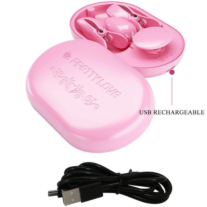 Pretty Love - Surprise Box Pink Electro Stimulation Tweezers 5