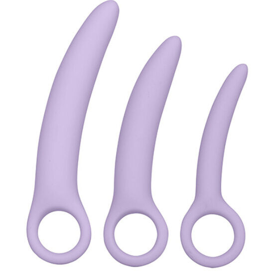 Calexotics - dr laura berman alena set of 3 silicone dilators