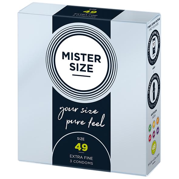 Mister.Size - 49 Mm Condoms 3 Pcs