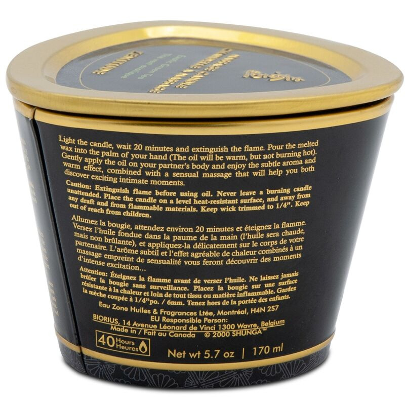 Shunga - massage candle lavander 170 ml 4