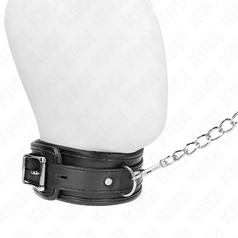 Kink - Basic Model Collar With Leash 65 Cm Model 1 53 X 6 Cm