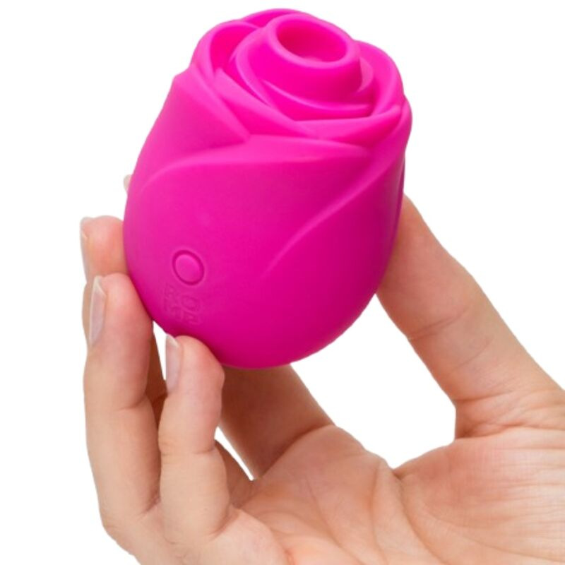 Romp - rose pink-shaped clitoral suction tool 2
