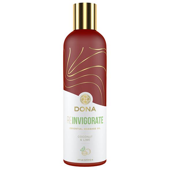 Dona - Essential Massage Oil Reinvigorate Coconut Lime 120 M