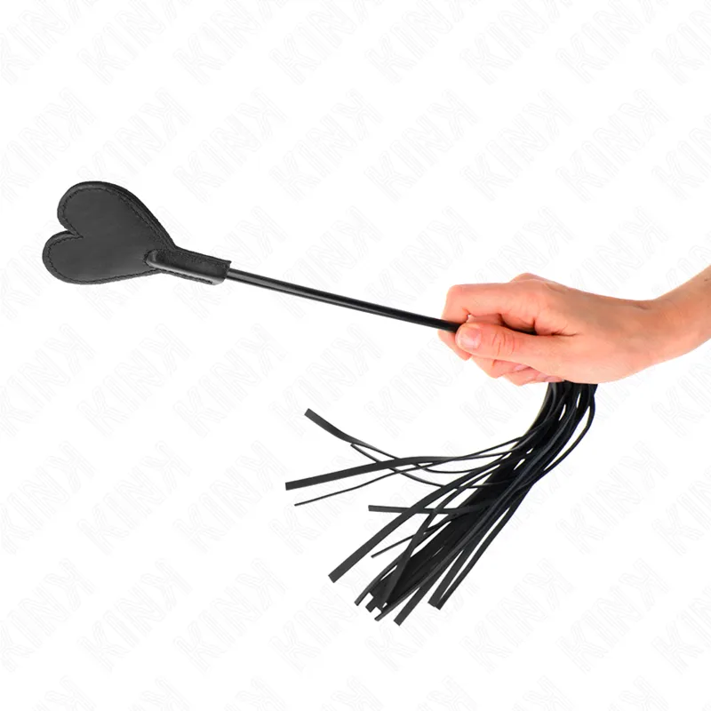 Kink - Range Whip With Heart Pandel 35 Cm 2