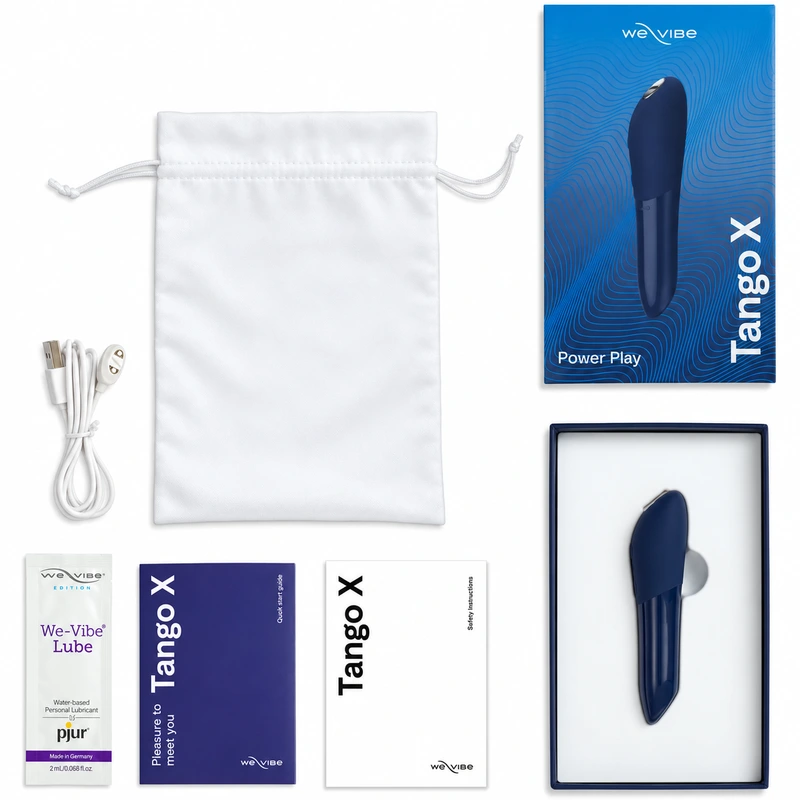 We-vibe - tango x rechargeable bullet vibrator midnight blue 3