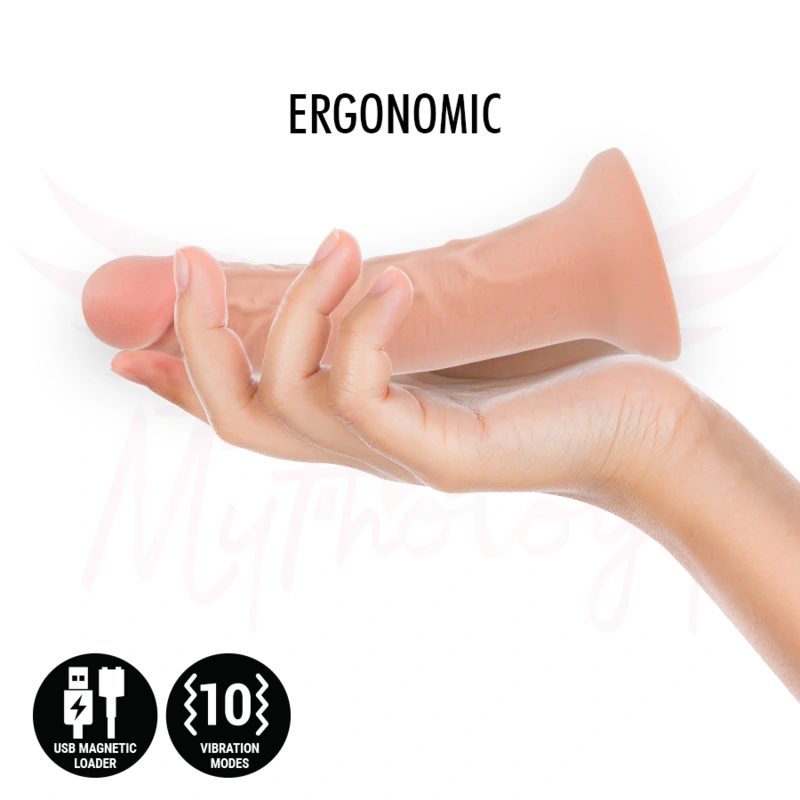 Mythology - asher original dildo s - vibrator compatible with watchme wireless technology 2