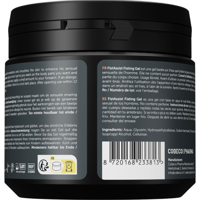 Cobeco - fist assist fisting gel extra-thick water-based 500 ml 1