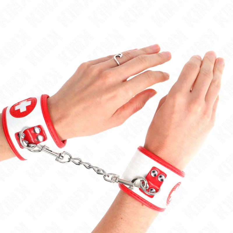 Kink - Mini Nurse Wrist Restraints Adjustable 18-23 Cm X 5 Cm 3