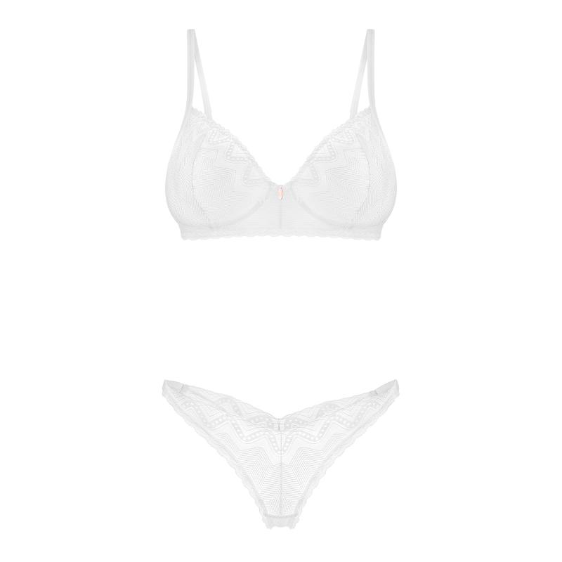 Obsessive - Alissium 2-Pcs Set White M/L 1