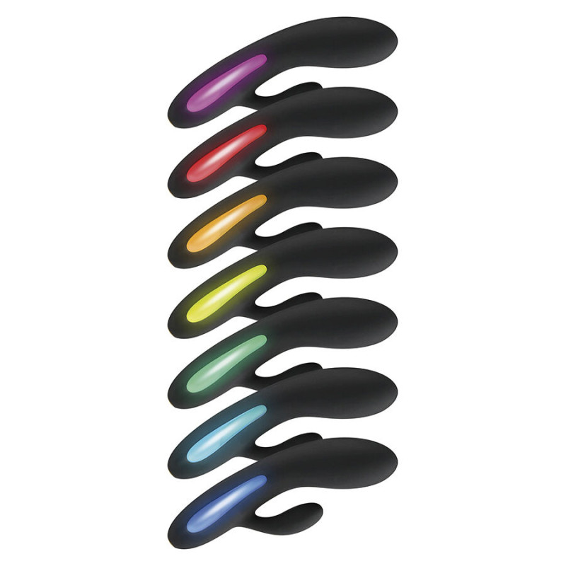 Toyjoy - black rabbit vibrator spplendor light 2