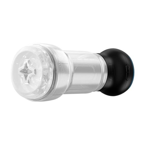 Kiiroo - Feel Crystal Pocket Stroker + PowerBlow Black