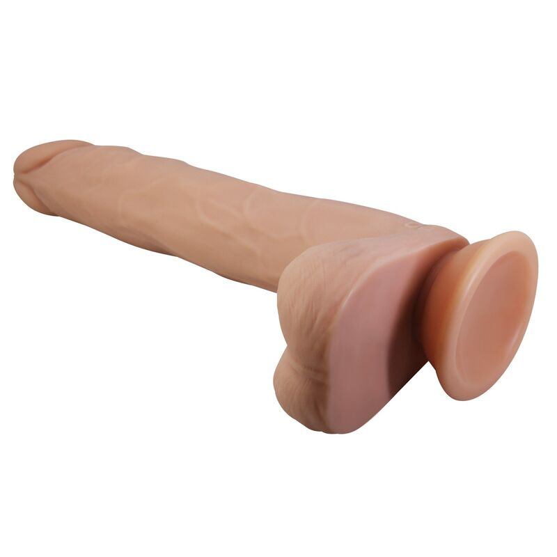 Pretty love - nolan thrusting & rotating vibrating dildo remote control 24.5 cm Ø 5 cm natural 4
