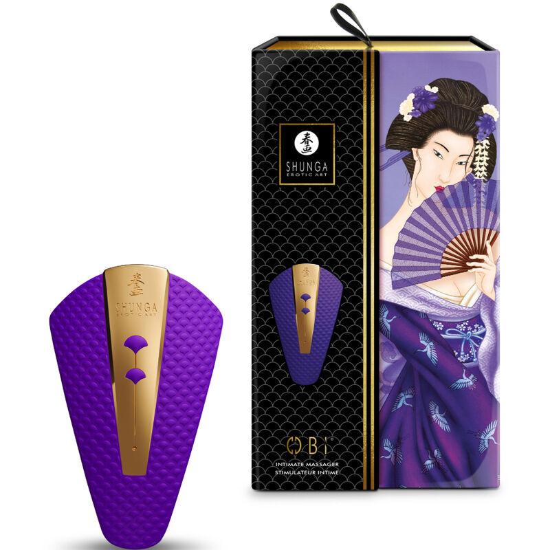 Shunga - Obi Intimate Massager Violet 3