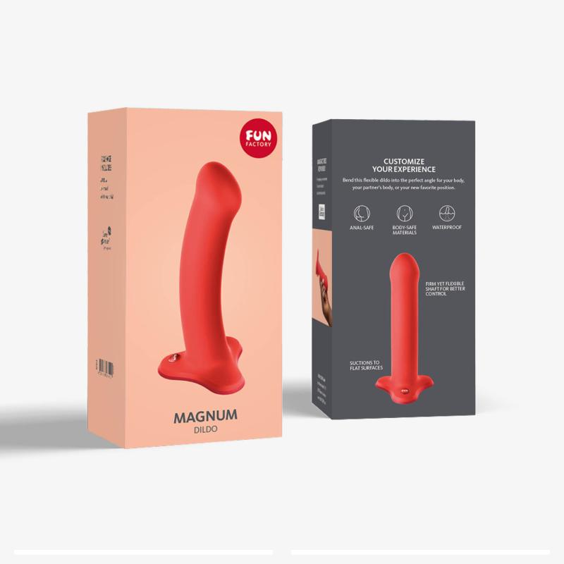 Fun Factory - Magnum Dildo Flashy Coral 5