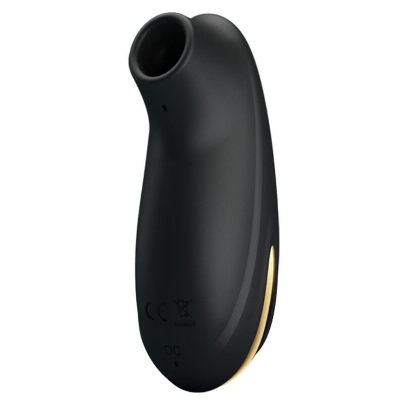Pretty love - luxury rechargeable suction massager black 1