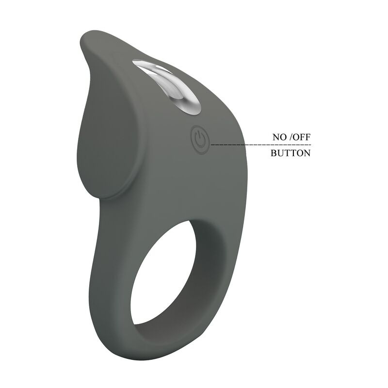 Pretty love - rechargeable flexible silicone vibrating ring 1