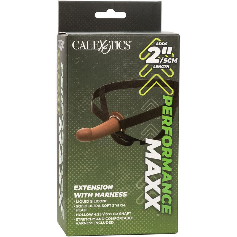 Calexotics - Performance Maxx Extension With Harness Brown Skin