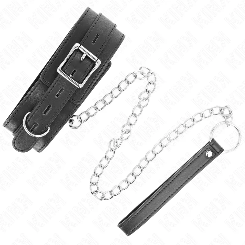 Kink - Collar With Belt 65 Cm With Strap Black 54 X 4.5 Cm 4