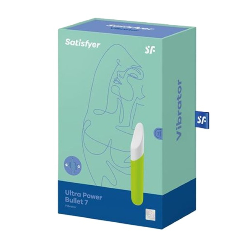 Satisfyer - ultra power bullet 7 green 1