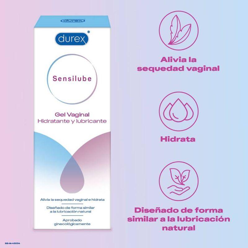 Durex Sensilube Gel Moisturizing Lube 40 Ml - Hydratačný Gél A Lubrikant