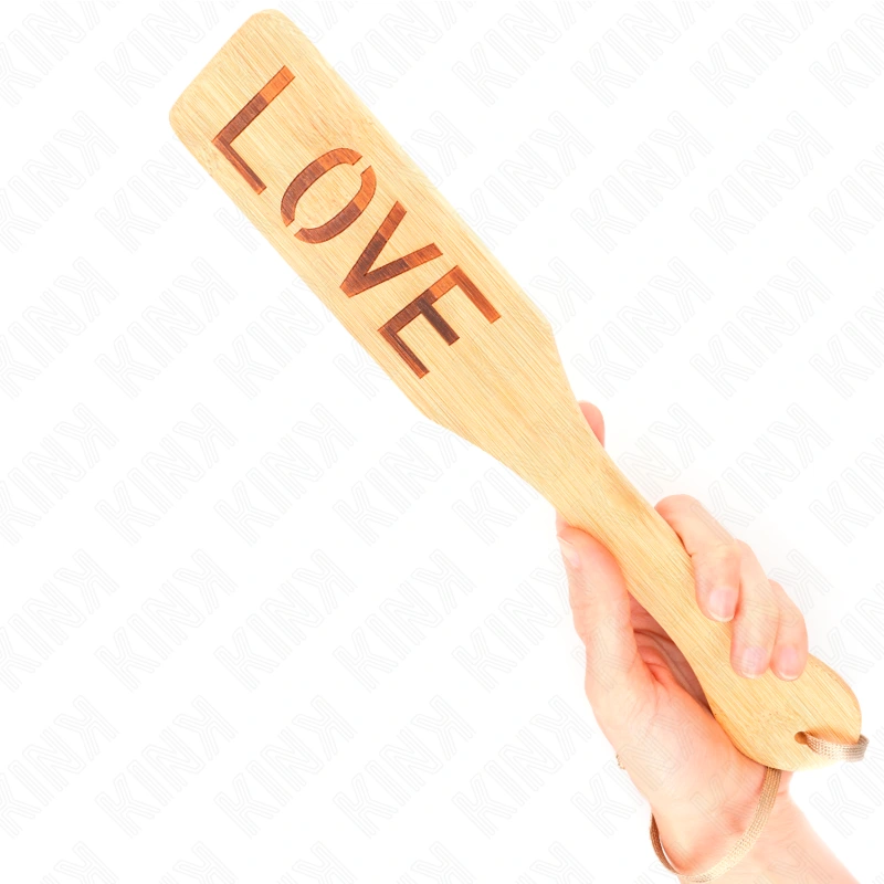 Kink - bamboo palette word love 32 x 5.5 cm