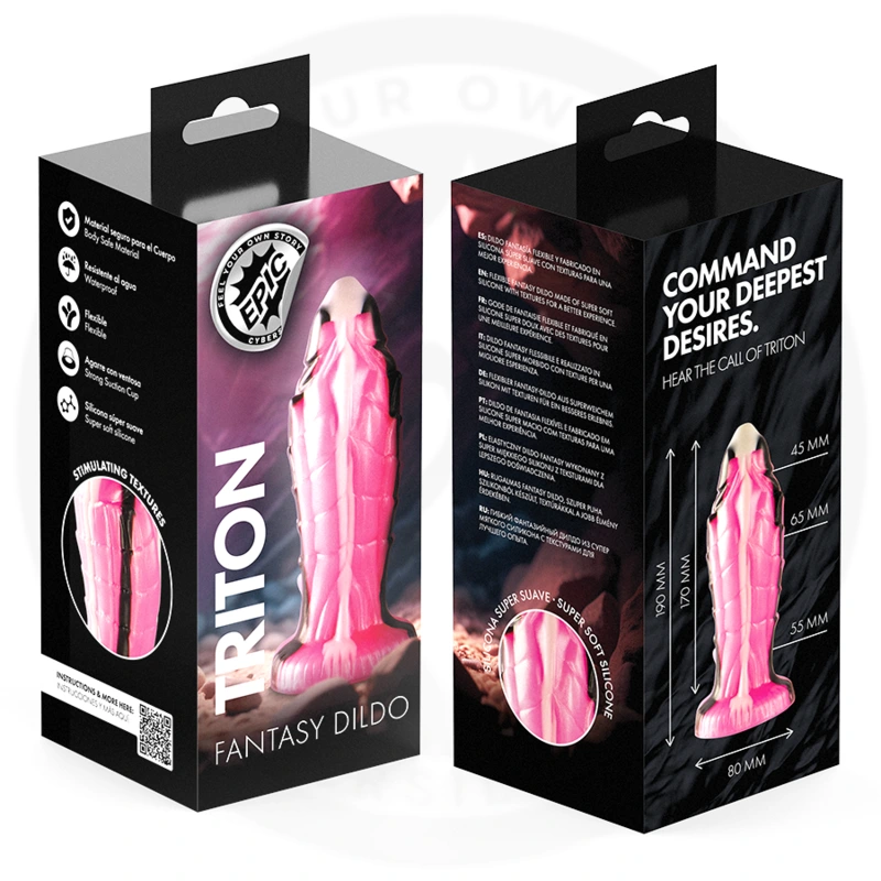 Epic - triton dildo the strength of the reptile 9