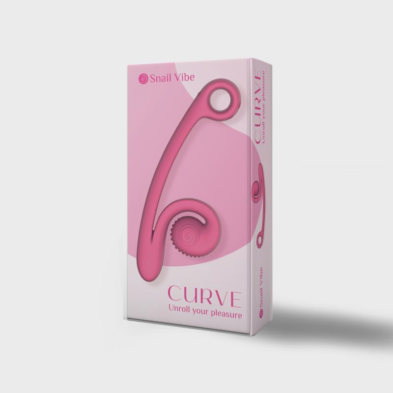 Snail Vibe - Curve Vibrator Pink 4