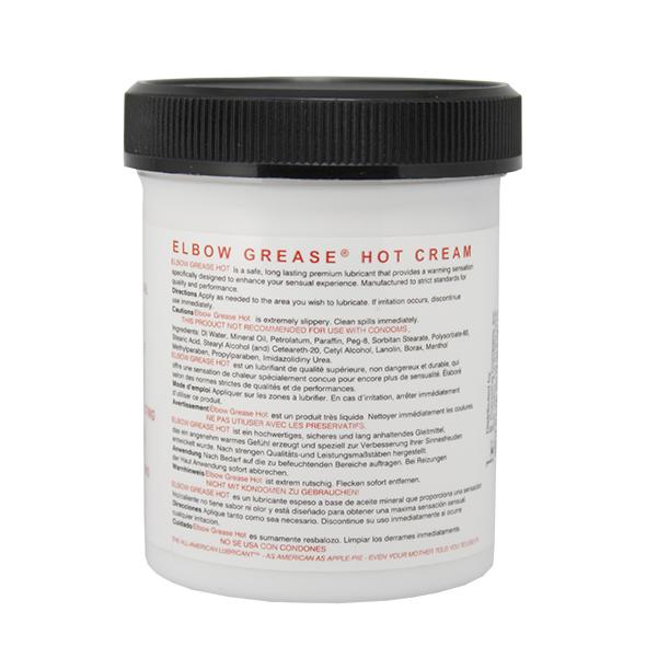 Elbow Grease - Hot Cream Jar 118 Ml