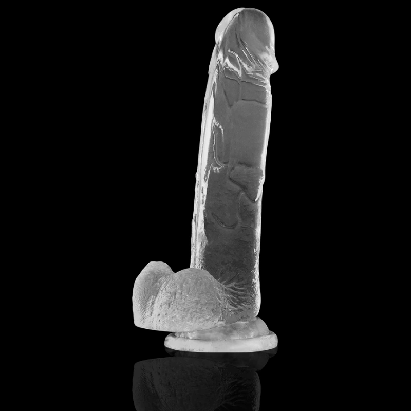 X ray - clear cock with balls 22 cm -o- 4.6 cm 6