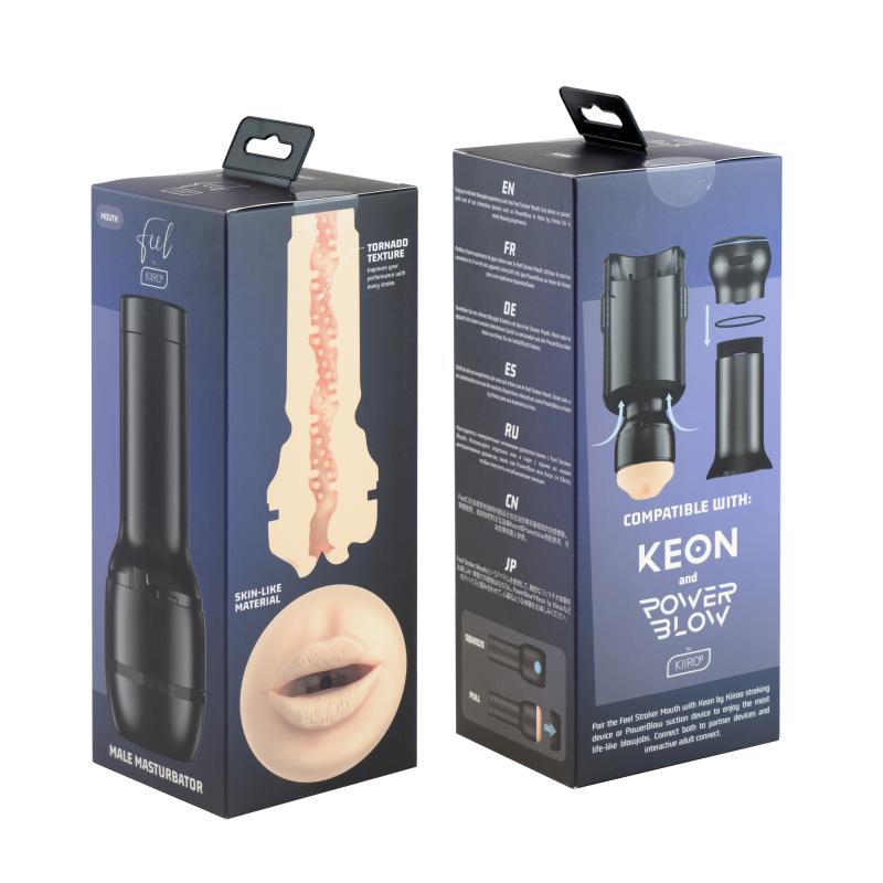 Kiiroo - Feel Generic Mouth Stroker Black 8