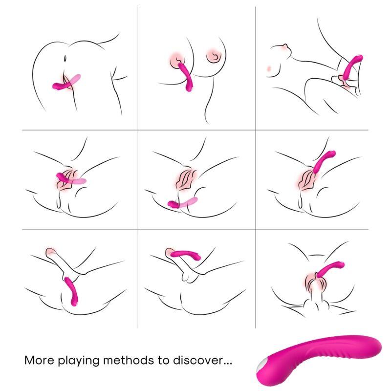Armony - Legend Vibrator Silicone Fuchsia 1