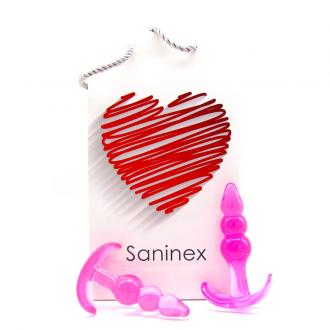 Saninex Plug Initiation 3d Pleasure Pink