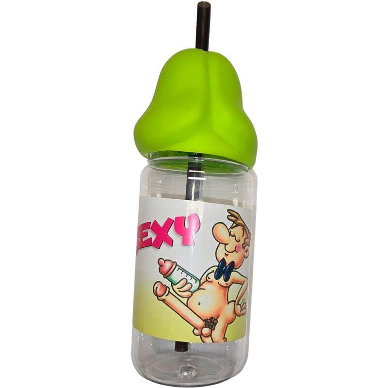 Diablo picante - penis shaped 360 ml baby bottle green