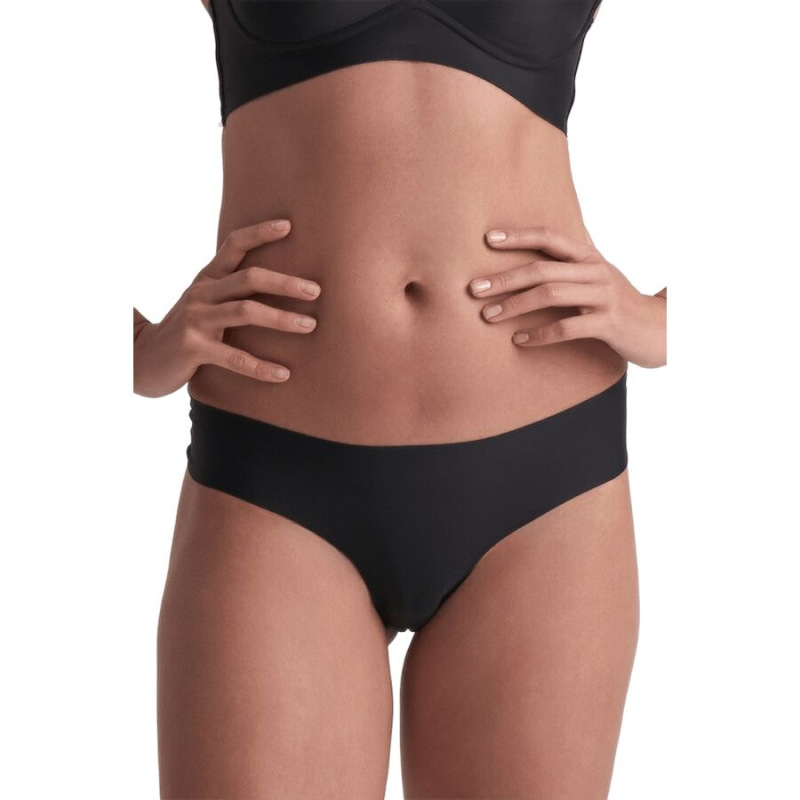 Bye-bra - invisible thong 2 pack beige & black size xl 2