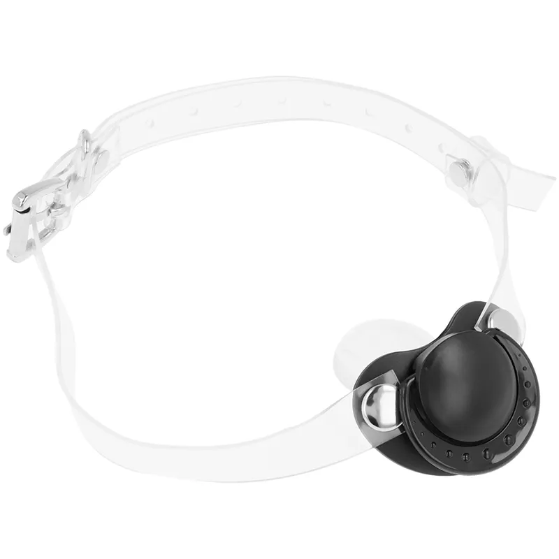 Ohmama Fetish Transparent Pacifier Gag 1