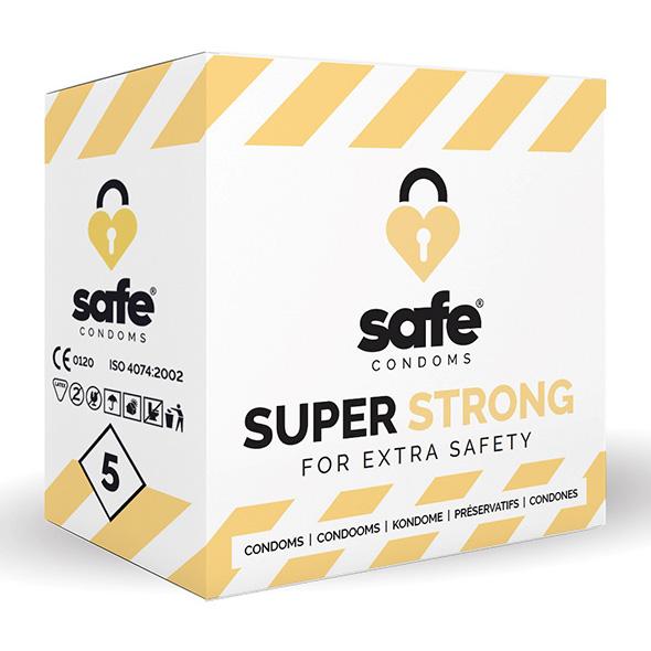 Safe - Condoms Super Strong 5 Pcs