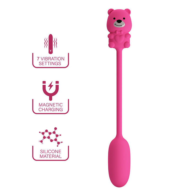 Pretty love - olson rechargeable bullet vibrator with wired controller pink 12
