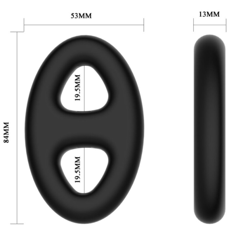 Crazy Bull - Super Soft Double Silicone Ring 5