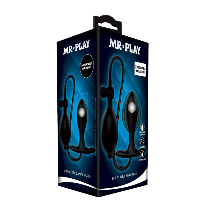 Mr play - adjustable inflatable anal plug 6
