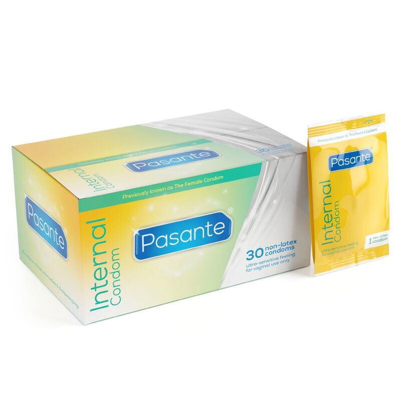 Pasante - internal female kondómy box 30 ks 1