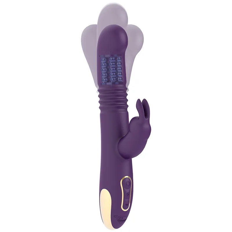 Treasure Bastian Rabbit Up & Down, Rotator & Vibrator Watchme Wireless Technology Compatib 1