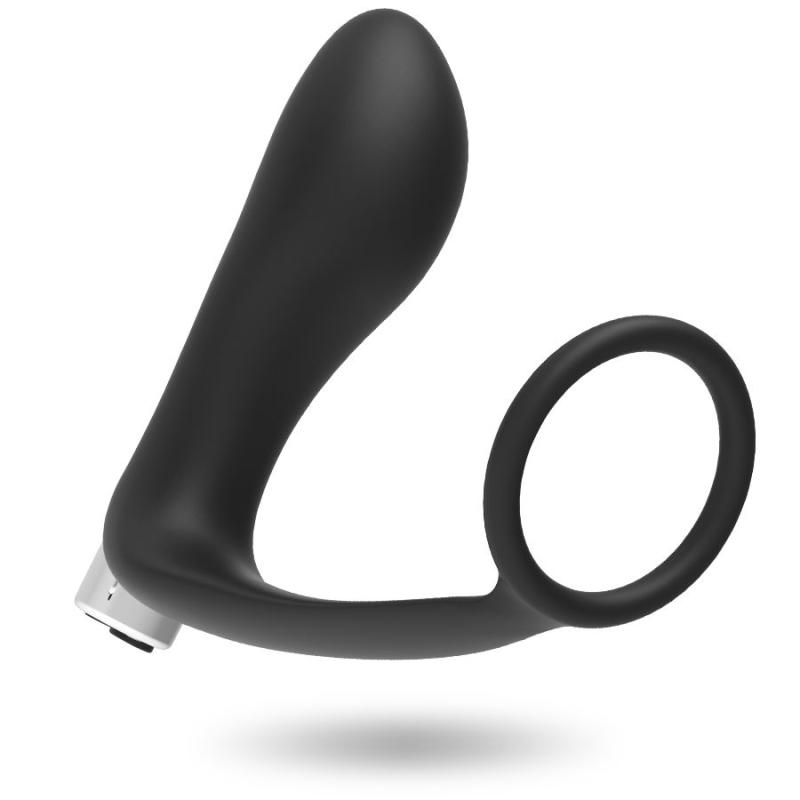 Addicted Toys Prostatic Vibrator Black Rechargeable - Masér Prostaty 1