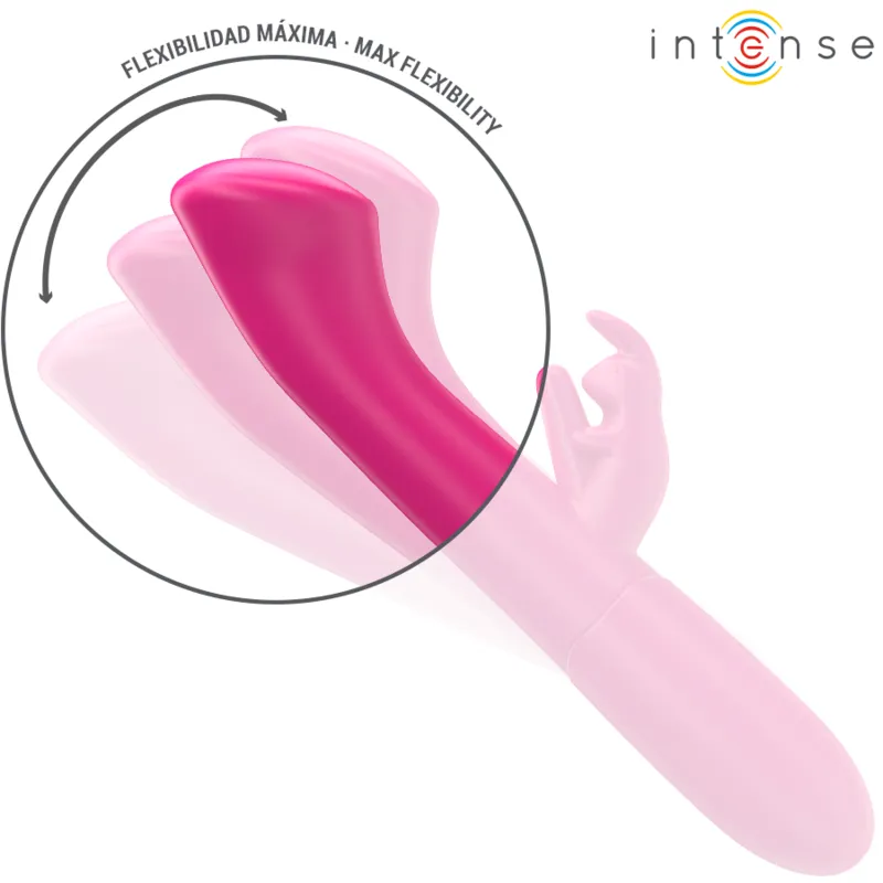 Intense - julieta rabbit vibrator 18.6 cm 10 vibrations pink 3