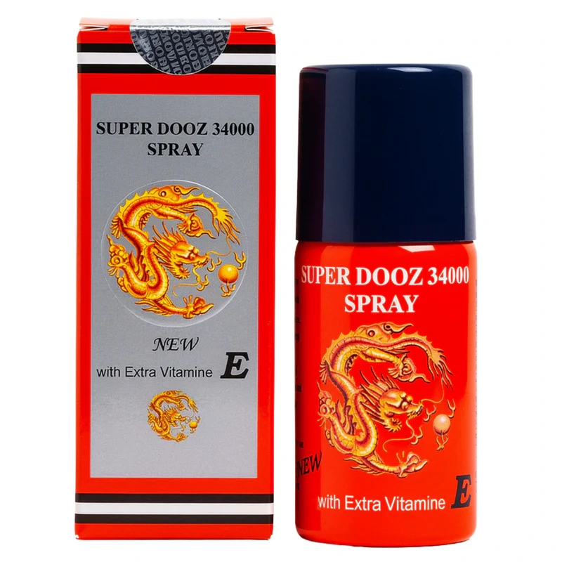 Super Dooz 34000 Dragon Delay Spray 45 ml - Predĺženie výdrže (Pôvodná Cena €21,90)