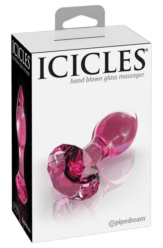 Icicles - n. 79 glass anal plug