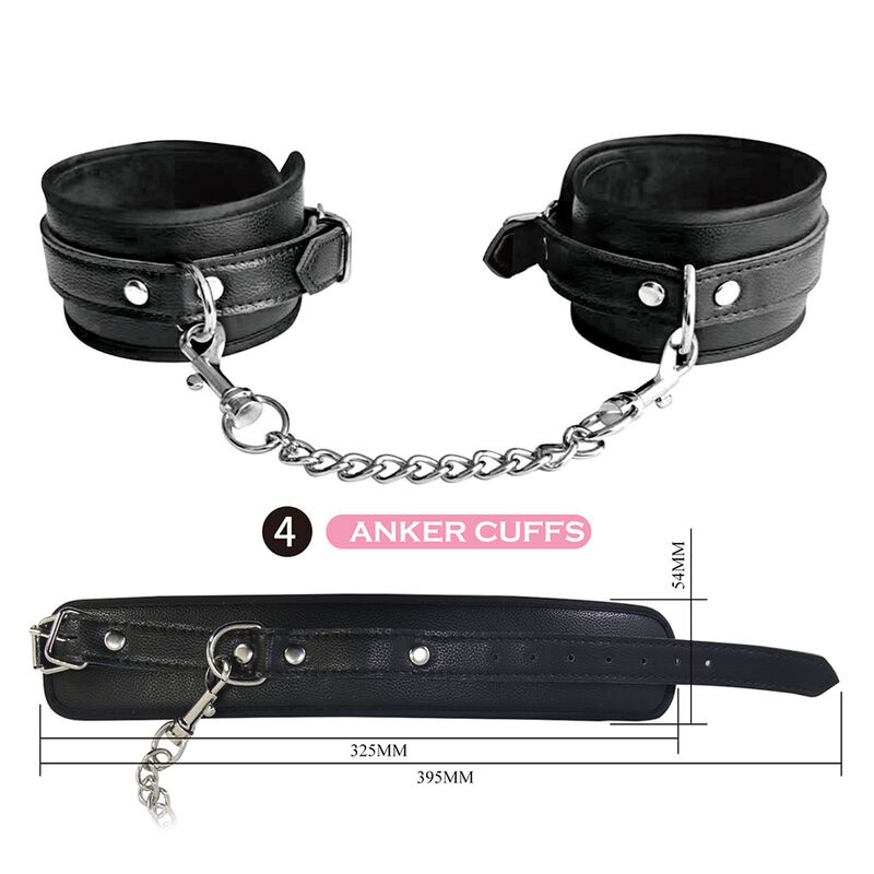 Pretty love - 8 piece bdsm kit black 5