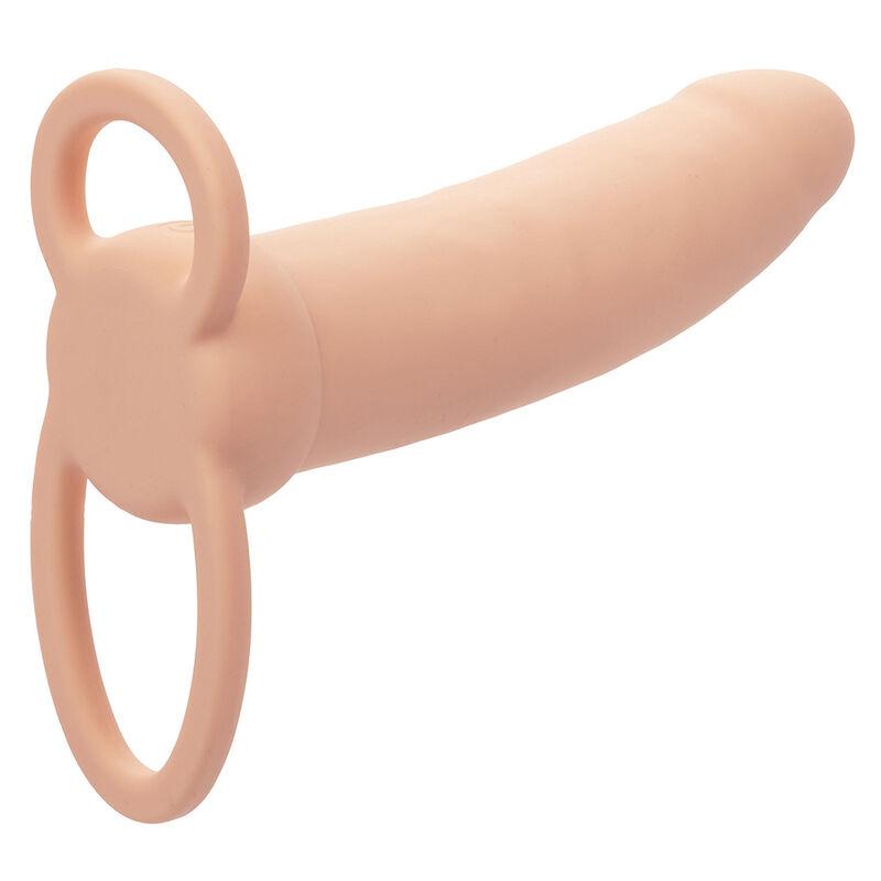 Calexotics - Maxx Thick Dual Penetrator 10 Vibrations Flesh