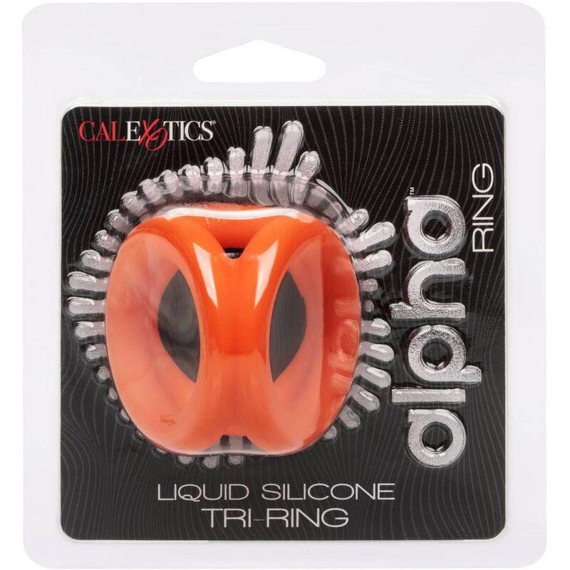California Exotics - Alpha Tri-Ring Orange 1