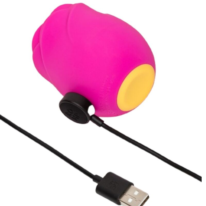 Romp - rose pink-shaped clitoral suction tool 4